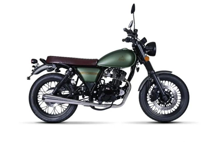 Mootorratas Mash Seventy 125cc - Roheline