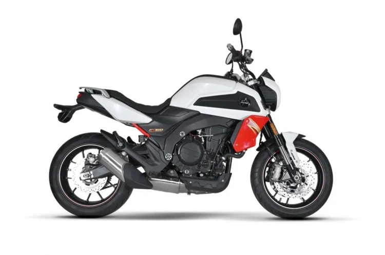 Mootorratas Mash FR750 750cc - Valge