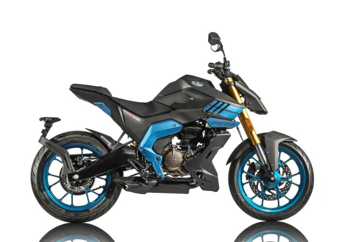Mootorratas F.B Mondial Piega 125CC - Must