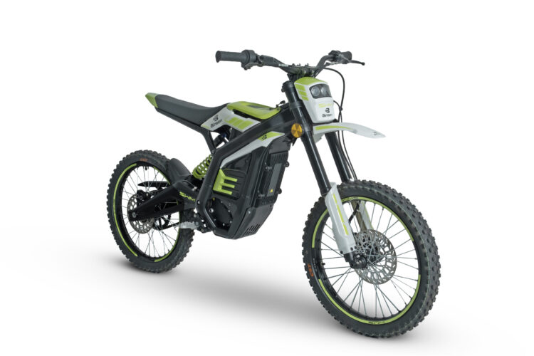 Elektrisõiduk SWM Binsen Dirt Bike L1e (50cc) - Roheline