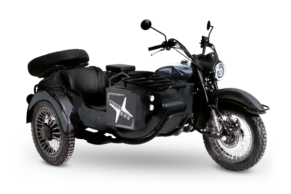 Mootorratas külgkorviga SWM Urban 525 Black 500cc