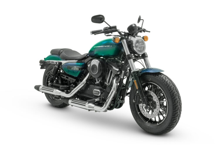 Mootorratas SWM Stormbreaker V ABS 1200cc - Sinine