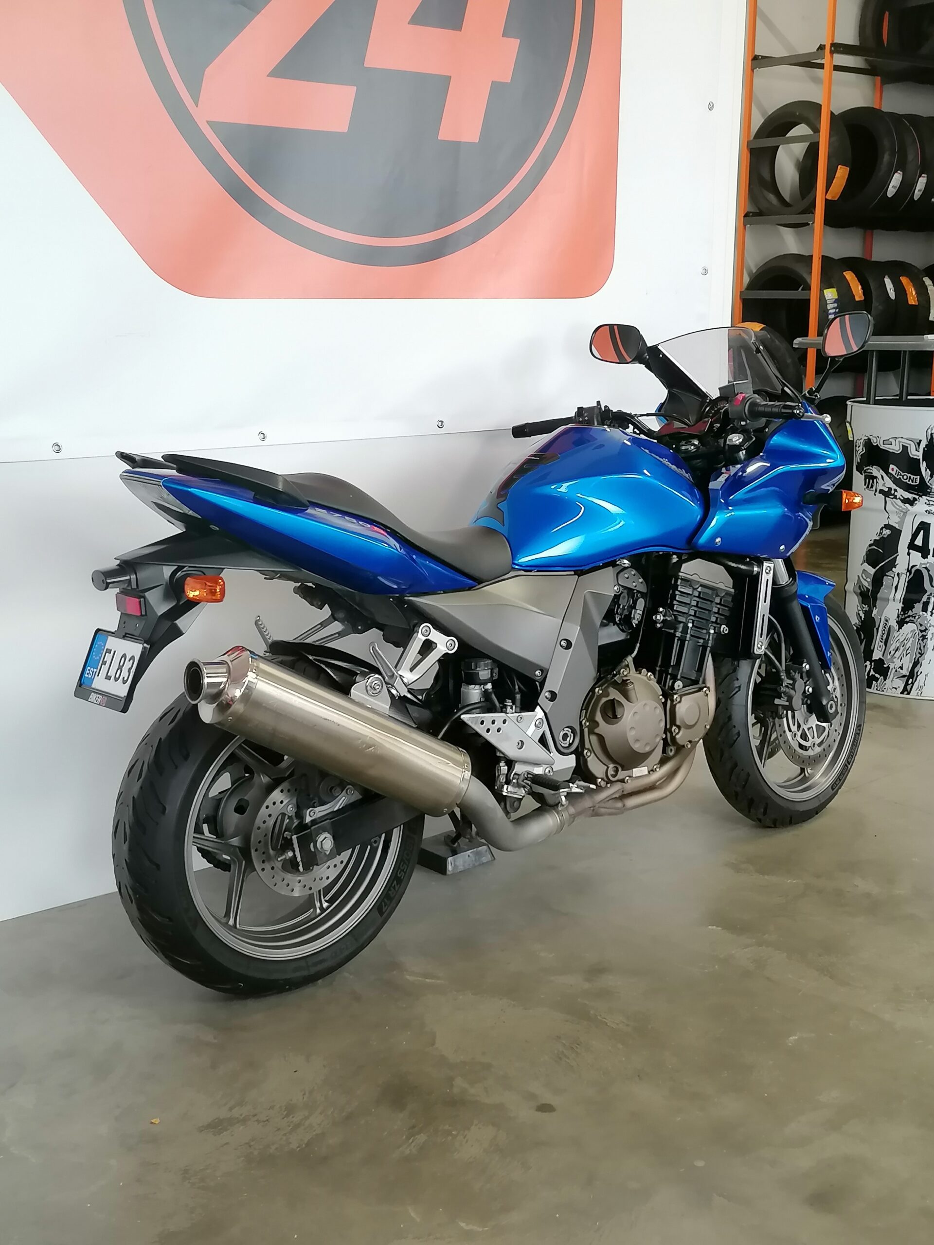 Mootorratas Kawasaki Z 750S 2005 R4 81kW - Pilt 2