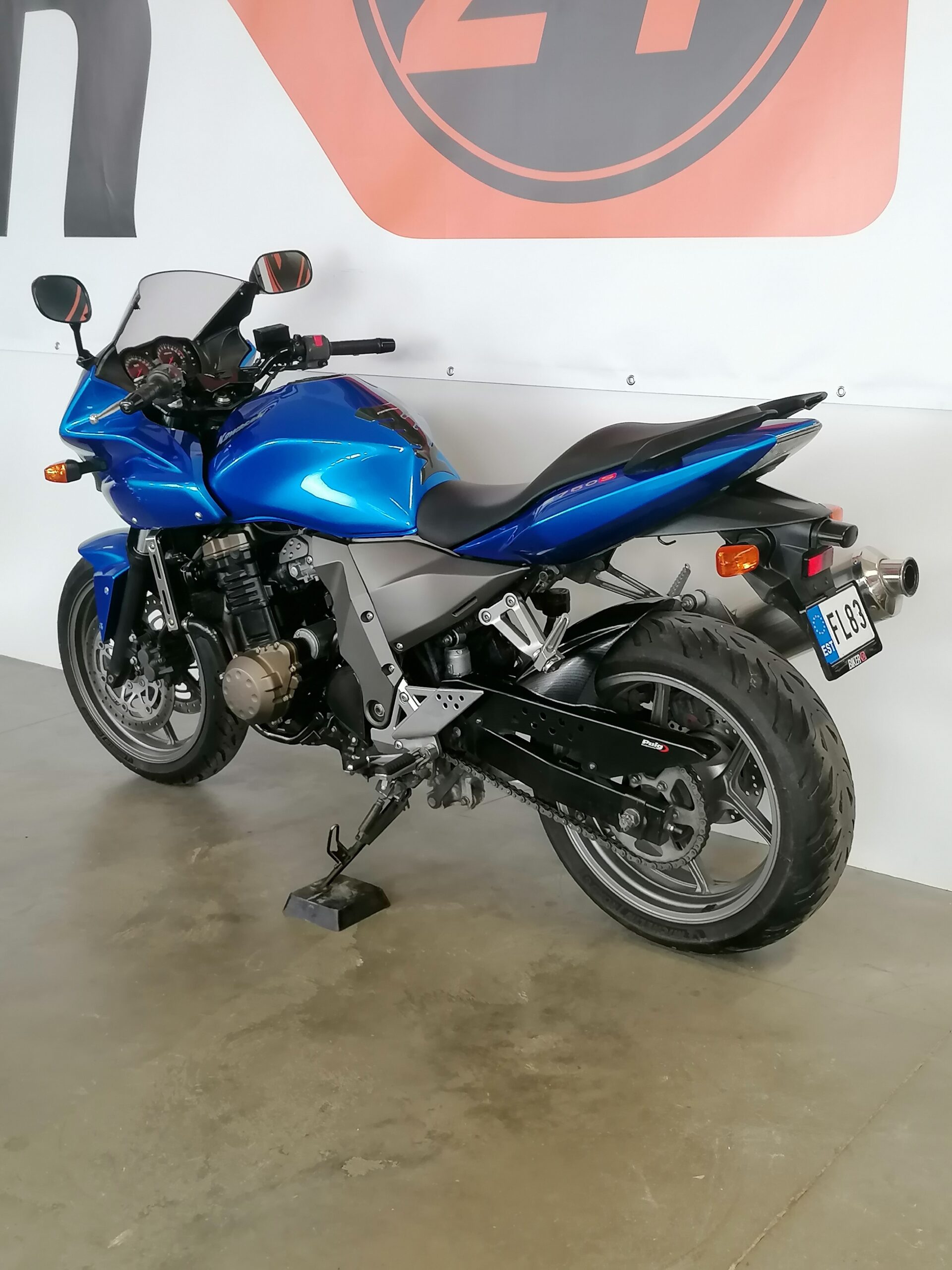 Mootorratas Kawasaki Z 750S 2005 R4 81kW - Pilt 4